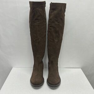 Matisse “Leighton” NWOT Brown sided/leather knee-high boots size 7
